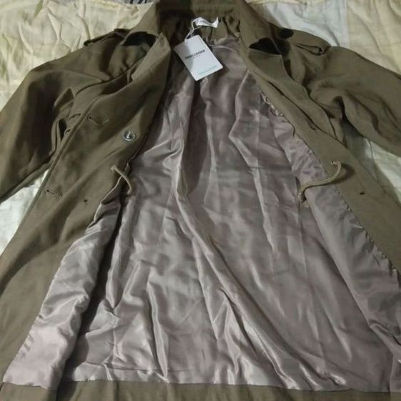 เสื้อกันหนาวสวมใส่สบาย อก 46 นิ้ว ยาว 34 นิ้ว กระเป๋าใช้งานได้จริง รูปที่ 2