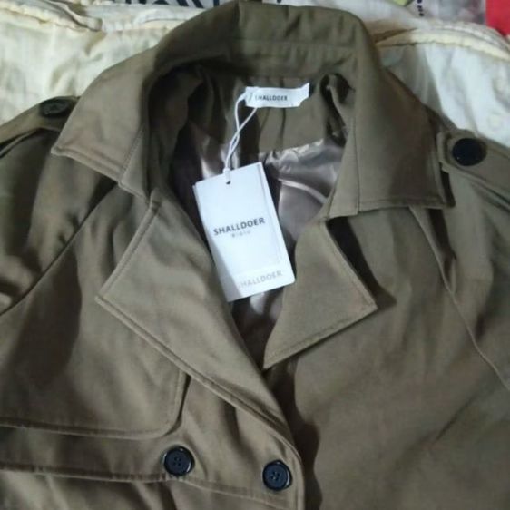 เสื้อกันหนาวสวมใส่สบาย อก 46 นิ้ว ยาว 34 นิ้ว กระเป๋าใช้งานได้จริง รูปที่ 3