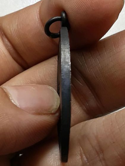 เหรียญครูบาศรีวิชัย ทองแดงรมดำ รูปที่ 3