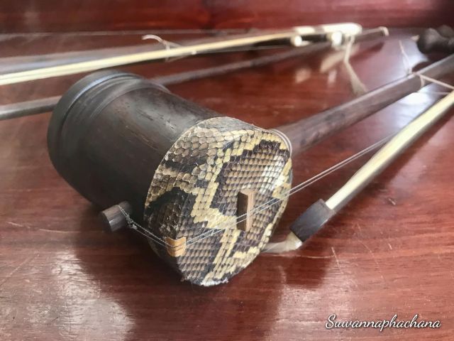 ซอเขมร หรือ โตร ขแมร์ ของสะสม สภาพดี คันละ 3000 รูปที่ 3