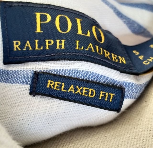 เสื้อเชิ้ตแขนยาวสตรี POLO Ralph Lauren relaxed fit มือสองของแท้ รูปที่ 3