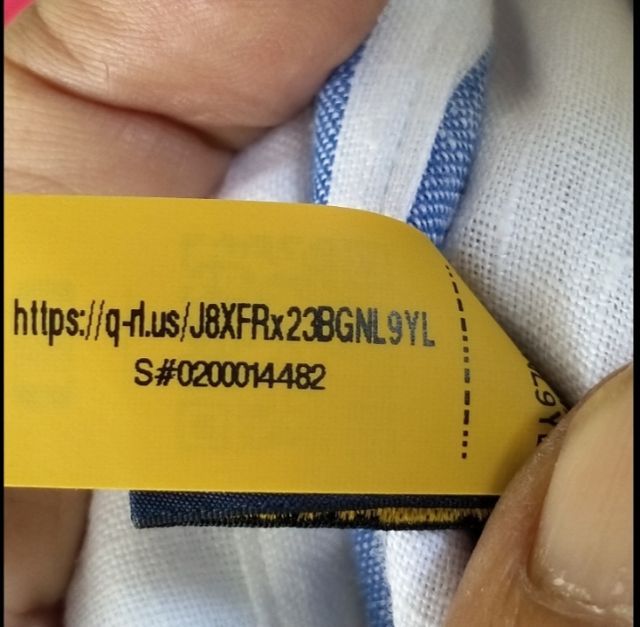 เสื้อเชิ้ตแขนยาวสตรี POLO Ralph Lauren relaxed fit มือสองของแท้ รูปที่ 10