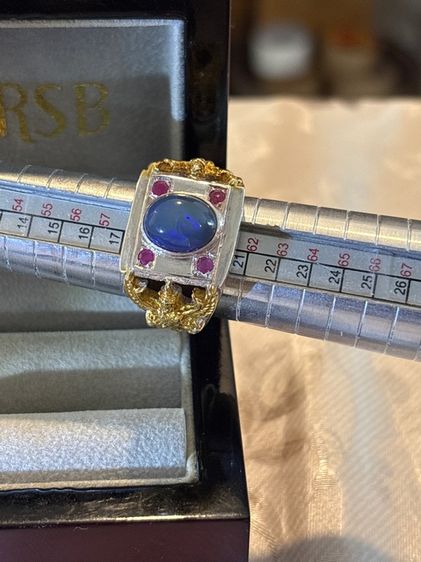 แหวนโอปอน้ำเงิน รูปที่ 6