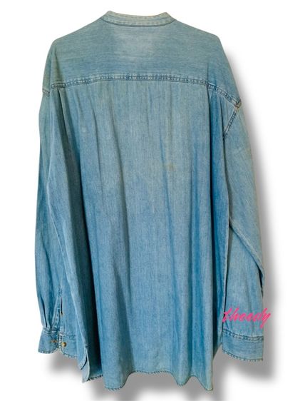 เสื้อเชิ้ตแขนยาว คอจีน ยี่ห้อ Dapper สภาพดี รูปที่ 2