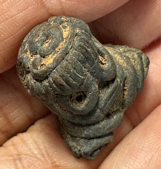 🙏พระปิดตาเนื้อสัมฤทธิ์กลับดำ ไม่ทราบที่🙏พระปิดตาไม่ทราบที่ องค์ละ1000 รูปที่ 12