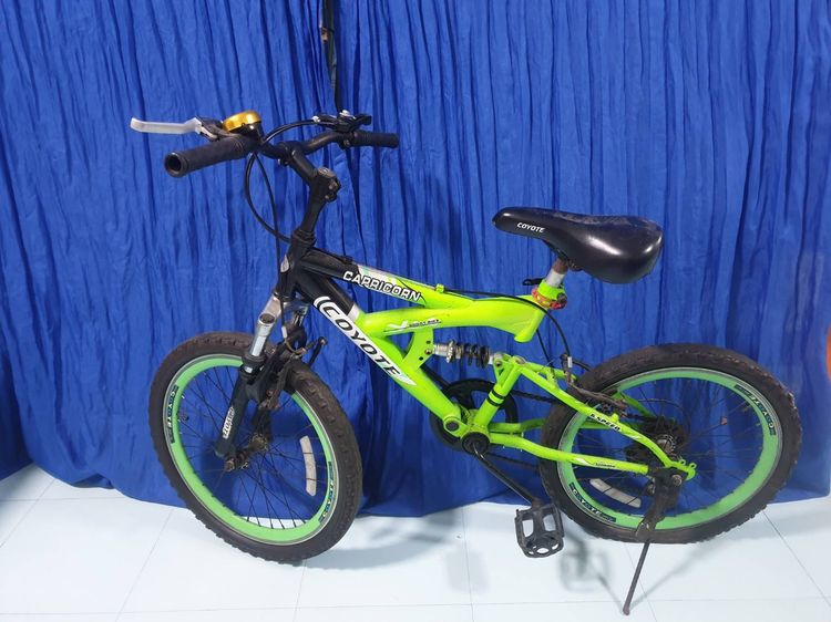 จักรยานวัยจ้าบ แบรนด์ Coyote รุ่น Capricorn ลายโฉบเฉี่ยว โมโนโช๊ค มี 5 เกียร์ สภาพดีมาก แข็งแรง ใช้ทนทาน