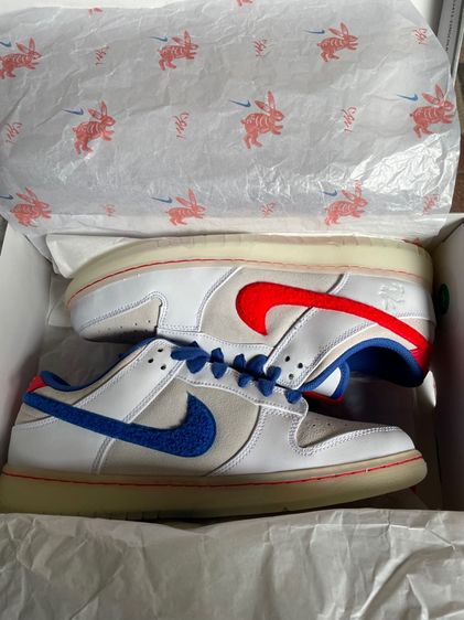 ขาว หนังแท้ รองเท้าผ้าใบ UK 8.5 | EU 42 2/3 | US 9 Nike limited edition 