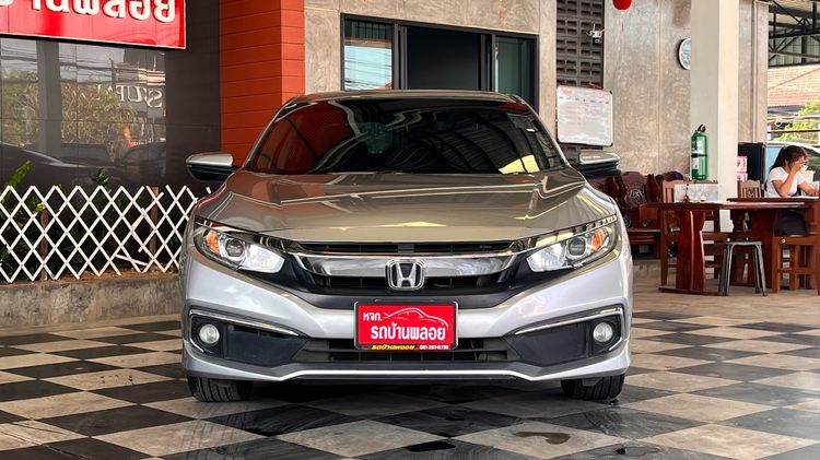 Honda Civic 2019 1.8 EL i-VTEC Sedan เบนซิน ไม่ติดแก๊ส เกียร์อัตโนมัติ บรอนซ์เงิน รูปที่ 2