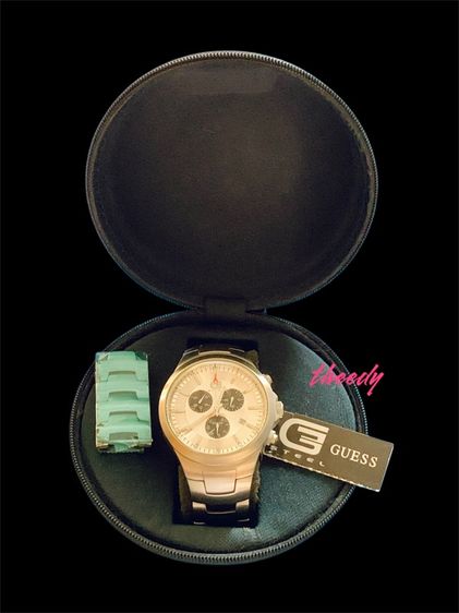 นาฬิกา Guess รุ่น G Steel หน้าปัดสีเงิน ขนาดหน้าปัด 43mm รูปที่ 7