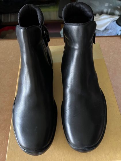 ดำ หนังแท้ รองเท้าบู๊ท UK 9 | EU 43 1/3 | US 9.5 รองเท้า PRADA
