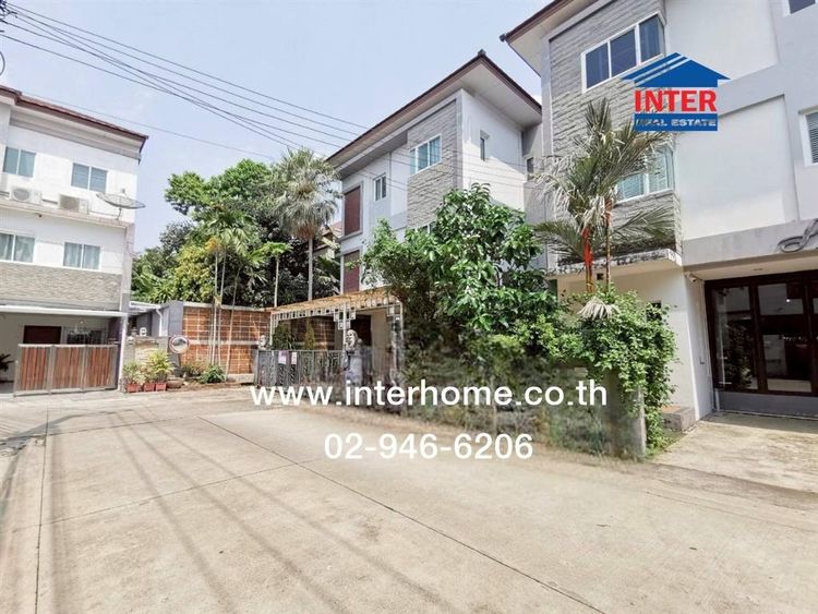 บ้านเเฝด 3 ชั้น 40.9 ตร.ว. หมู่บ้านธาราดีราชพฤกษ์ ใกล้โรงพยาบาลเกษมราษฎร์รัตนาธิเบศร์ ถนนรัตนาธิเบศร์ ถนนราชพฤกษ์ เมืองนนทบุรี นนทบุรี รูปที่ 3