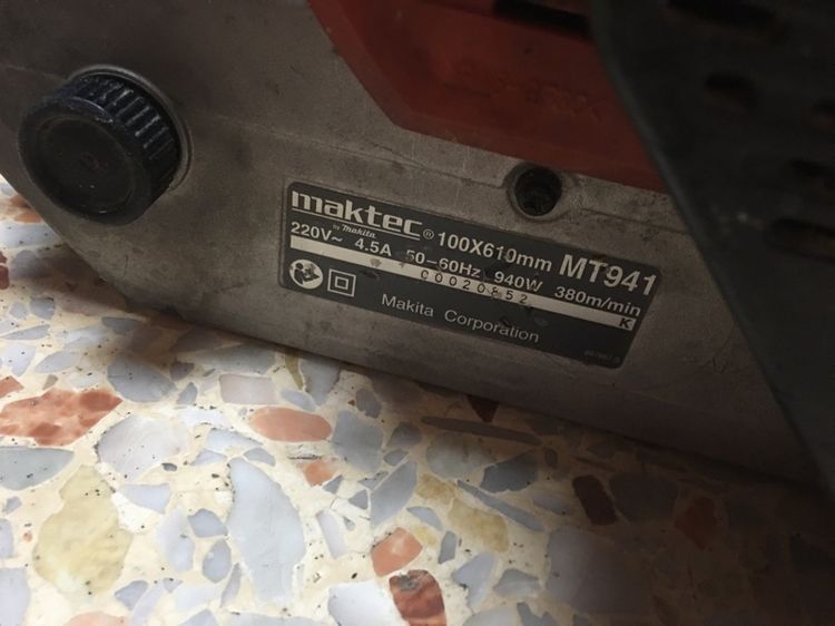 ขัดกระดาษทราย 4 นิ้ว maktec MT941 พร้อมใช้งานแท้ รูปที่ 3