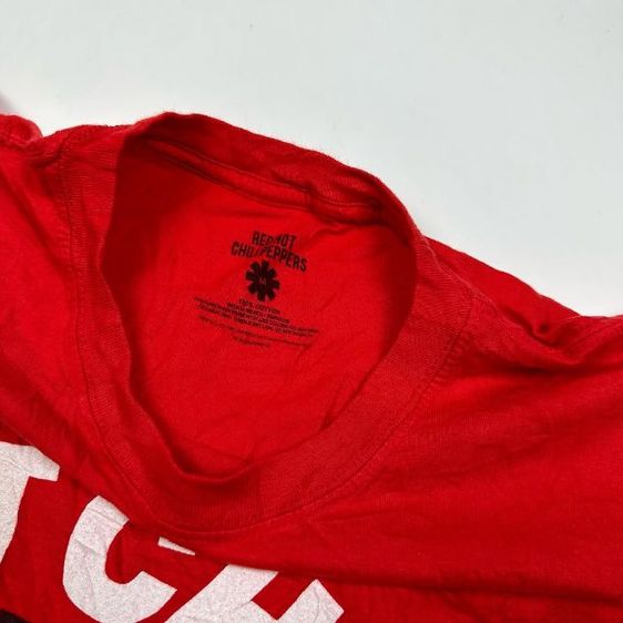 เสื้อยืดคอกลมวง Red Hot Chili Peppers T-SHIRTS รูปที่ 3