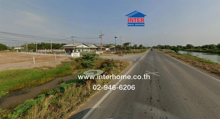 ที่ดินเปล่า 500 ตร.ว. ที่ดินเปล่า ถนนเลียบคลอง14 ใกล้มหาวิทยาลัยศรีนครินทร์วิโรจน์ ถนนรังสิต-นครนายก ถนนเลียบคลอง14 หนองเสือ ปทุมธานี รูปที่ 3