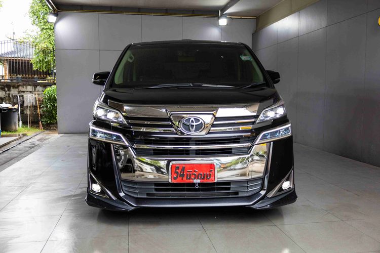 Toyota Vellfire 2019 2.5 Utility-car เบนซิน ไม่ติดแก๊ส เกียร์อัตโนมัติ ดำ รูปที่ 2