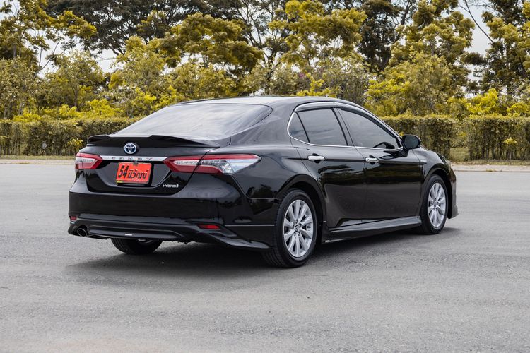 Toyota Camry 2019 2.5 HV Premium Sedan ไฮบริด ไม่ติดแก๊ส เกียร์อัตโนมัติ ดำ รูปที่ 4