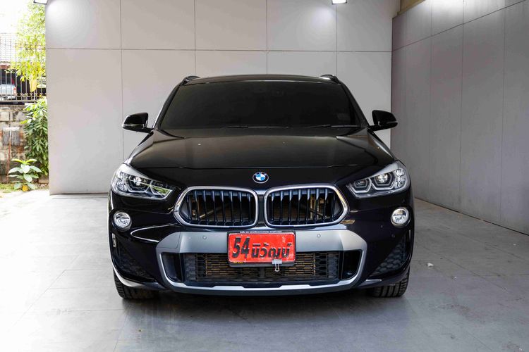 BMW X2 2018 2.0 sDrive20i M Sport X Utility-car เบนซิน ไม่ติดแก๊ส เกียร์อัตโนมัติ ดำ รูปที่ 2
