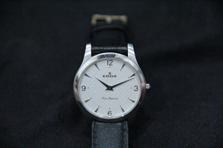 ต้อนรับปีใหม่ โปรไฟไหม้กันเลย Edox Les Genevez Ultra Slim 21161 เบามาก รูปที่ 5