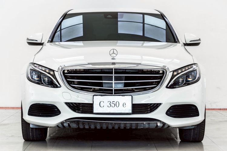 Mercedes-Benz C-Class 2018 C350 Sedan ไฮบริด ไม่ติดแก๊ส เกียร์อัตโนมัติ ขาว รูปที่ 4