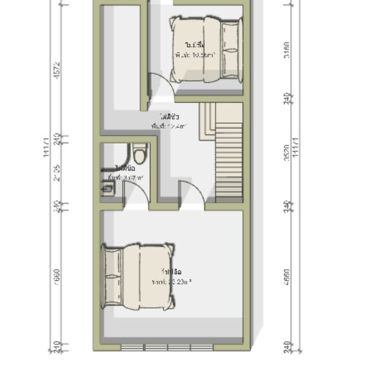 ไม่ใช่ ขายอาคารพาณิชย์สร้างใหม่ 3 ชั้น  หน้ากว้าง 5 เมตร ใกล้ไทวัสดุ เทศบาล เมืองอุทัยธานี ตึกแถว  รูปที่ 3