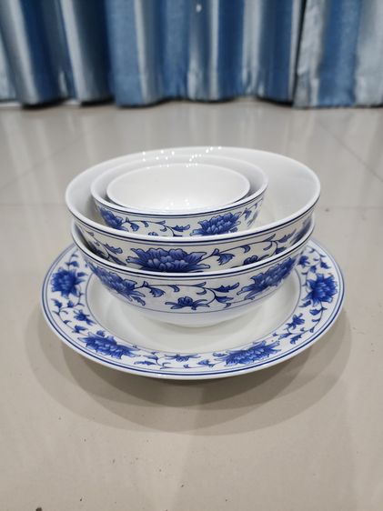 ชุดจานของใหม่  เก่าเก็บ เดิมๆ รุ่นเก่า ลายสวย หายาก งานเก่า พร้อมส่ง เหมาๆ  รูปที่ 12