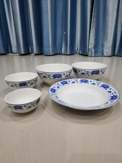 ชุดจานของใหม่  เก่าเก็บ เดิมๆ รุ่นเก่า ลายสวย หายาก งานเก่า พร้อมส่ง เหมาๆ  รูปที่ 2