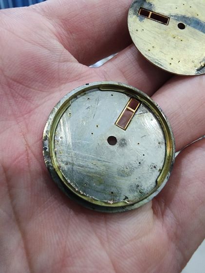 หน้าปัดนาฬิกา อะไหล่นาฬิกา เก่าเก็บ เดิมๆ รุ่นเก่า หายาก ราคาแบ่งปัน 2 ชิ้นของใหม่เก่าเก็บ พร้อมส่ง  รูปที่ 5