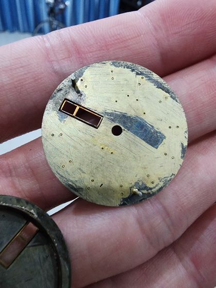 หน้าปัดนาฬิกา อะไหล่นาฬิกา เก่าเก็บ เดิมๆ รุ่นเก่า หายาก ราคาแบ่งปัน 2 ชิ้นของใหม่เก่าเก็บ พร้อมส่ง  รูปที่ 6