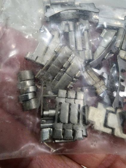 อะไหล่หัวสายนาฬิกา มีหลายขนาด เก่าเก็บเดิมๆ เก่าเก็บเดิมๆ สวย หายาก ขายตามสภาพ เหมาๆ ยกถุง พร้อมส่ง  รูปที่ 5