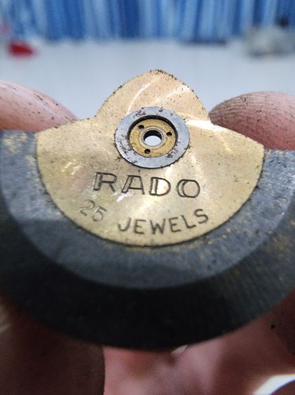 จานเหวี่ยง นาฬิกา ยี่ห้อ RADO  เก่าเก็บเดิมๆ สภาพดีสวยใหม่ขายตามสภาพ พร้อมส่ง  รูปที่ 4