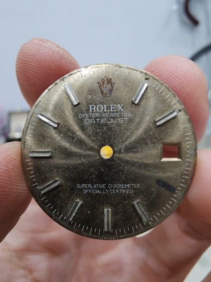 หน้าปัด นาฬิกา  ยี่ห้อ ROLEX เก่าเก็บเดิมๆ สวย หายาก ขายตามสภาพ พร้อมส่ง