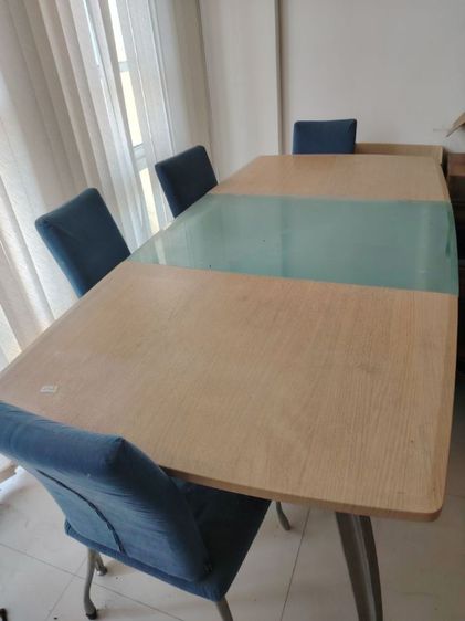 โต๊ะอาหาร​ SB​ 6 ที่นั่งเก้าอี้​ 5 ตัว