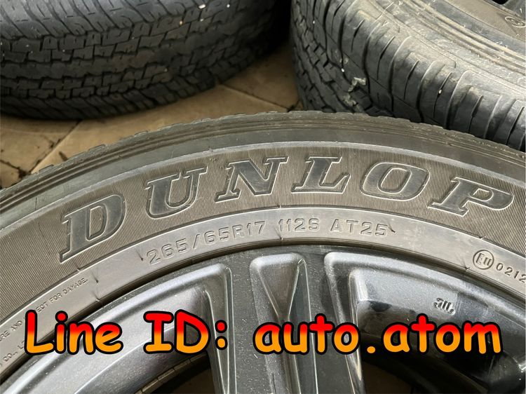 ขายล้อ Toyota Revo ขอบ17 พร้อมยาง Dunlop ปี 21 รูปที่ 4