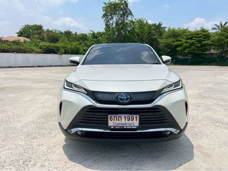 Toyota Harrier 2023 2.5 Hybrid 4WD ไฟฟ้า เกียร์อัตโนมัติ ขาว