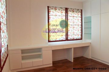 ช่างรับเหมาออกแบบต่อเติม (บริการรับทำเฟอร์นิเจอร์บิวท์อิน) ออกแบบตกแต่งภายใน,ต่อเติม รับงานผ้าม่าน วอลล์เปเปอร์ โดยออกแบบพร้อมให้คำปรึกษาฟรี รูปที่ 11