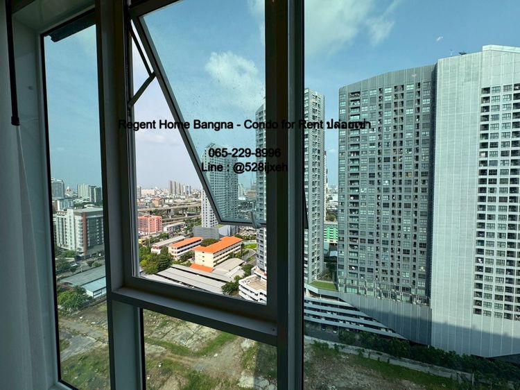 อื่นๆ ไม่อนุญาต ตกแต่งครบ 2024 ให้เช่า Regent Home Bangna - Condo for rent 21 Floor City View รูปที่ 4