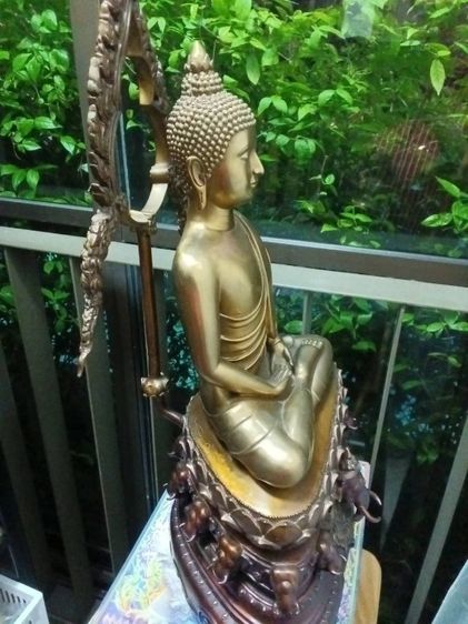 พระพุทธอุดมเทพคเชนทร เนื้อบรอนซ์ ผลงานศิลปิน อ.ประสิทธิ์ เอมทิม พุทธาภิเษก วัดบางลี่ ลพบุรี รูปที่ 17