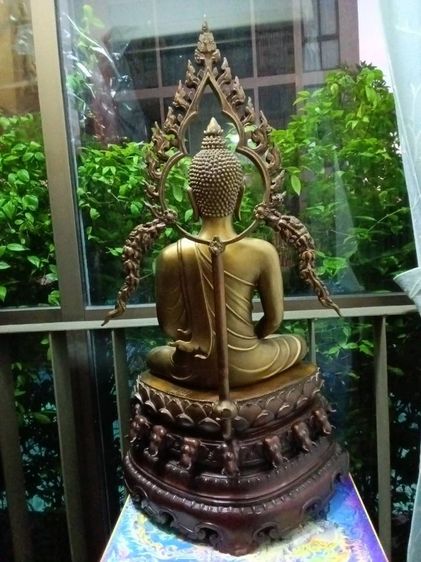 พระพุทธอุดมเทพคเชนทร เนื้อบรอนซ์ ผลงานศิลปิน อ.ประสิทธิ์ เอมทิม พุทธาภิเษก วัดบางลี่ ลพบุรี รูปที่ 18