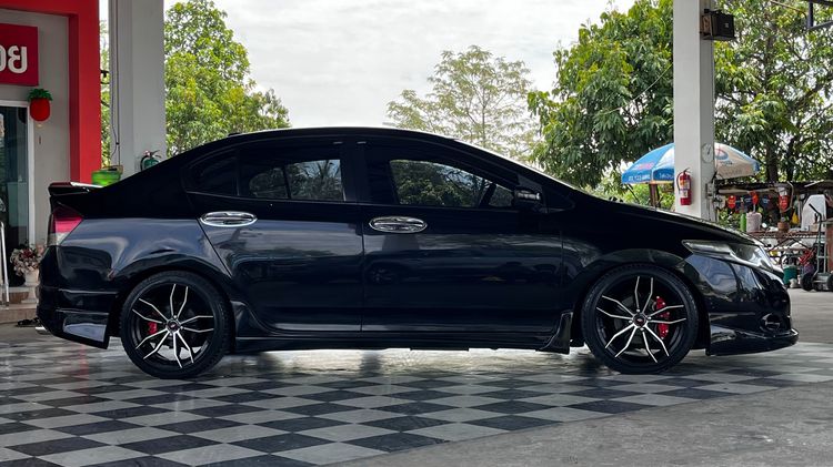Honda City 2009 1.5 Sv i-VTEC Sedan เบนซิน ไม่ติดแก๊ส เกียร์อัตโนมัติ ดำ รูปที่ 4