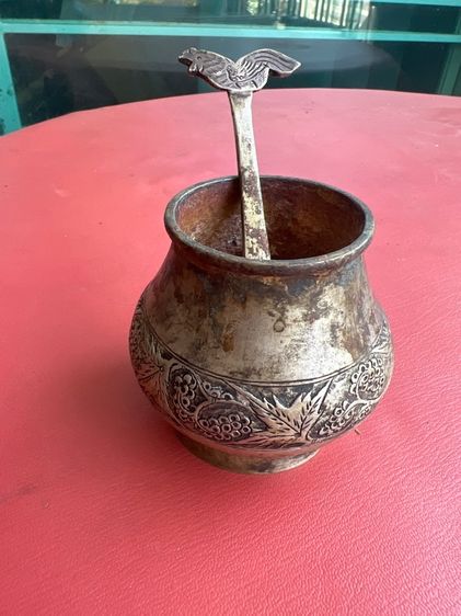 เต้าปูนเงินโบราณ