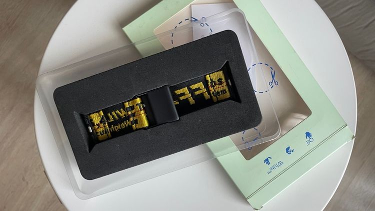 สาย Apple watch off white รูปที่ 3