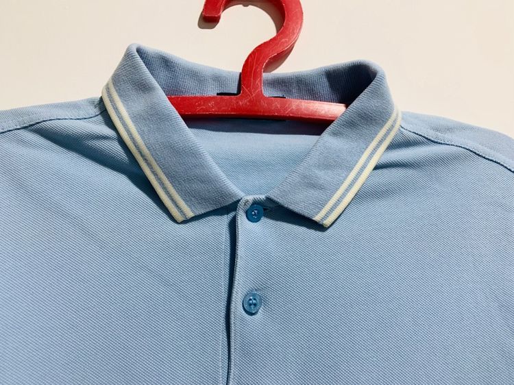 เสื้อโปโล FRED PERRY แท้ 💯 size L วัดจริงขนาด อก 21 ยาว 28 นิ้ว สภาพดีมาก ทรงสวย เนื้อผ้าดีมาก หายากน่าสะสมครับ รูปที่ 3