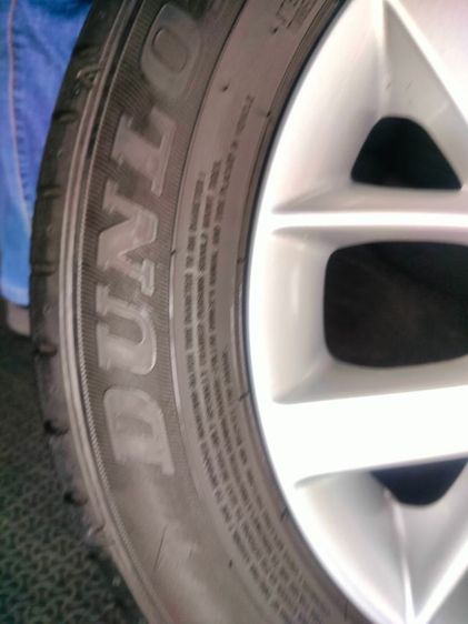 ล้อแม็กนิสสัน15 4รู100 พร้อมยาง นิสสันโน๊ต อัลเมร่า รูปที่ 6