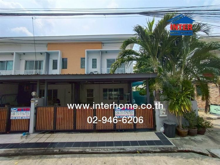 มีบางส่วน ทาวน์เฮ้าส์ 2 ชั้น 32.6 ตร.ว. หมู่บ้านเดอะคอนเนค22 รามอินทรา-มีนบุรี ใกล้แยกนิมิตใหม่ ถนนสุวินทวงศ์ ถนนรามอินทรา เขตมีนบุรี กรุงเทพมหานคร