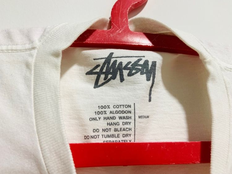 เสื้อยืด STUSSY แท้ 💯 size M ขนาด อก 20.5-21 ยาว 27.5 นิ้ว สภาพใหม่มาก ลายสวย เนื้อผ้านิ่มมาก หายากน่าสะสมครับ รูปที่ 3
