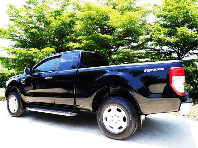 Ford Ranger 2018 2.2 Hi-Rider XLT Pickup ดีเซล ไม่ติดแก๊ส เกียร์อัตโนมัติ ดำ รูปที่ 3