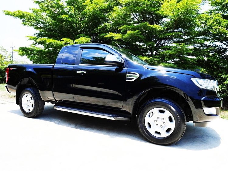 Ford Ranger 2018 2.2 Hi-Rider XLT Pickup ดีเซล ไม่ติดแก๊ส เกียร์อัตโนมัติ ดำ รูปที่ 2
