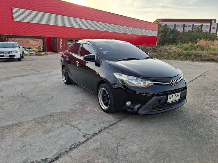 Toyota Vios 2013 1.5 J Sedan เบนซิน ไม่ติดแก๊ส เกียร์อัตโนมัติ ดำ รูปที่ 3