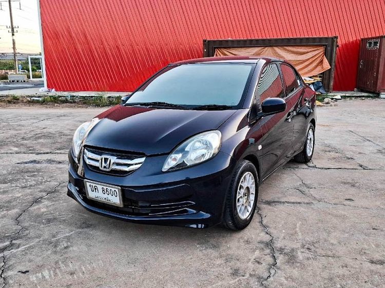 รถ Honda Brio 1.2 Amaze V สี ดำ