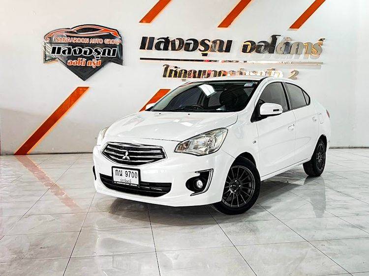 รถ Mitsubishi Attrage 1.2 GLS สี ขาว